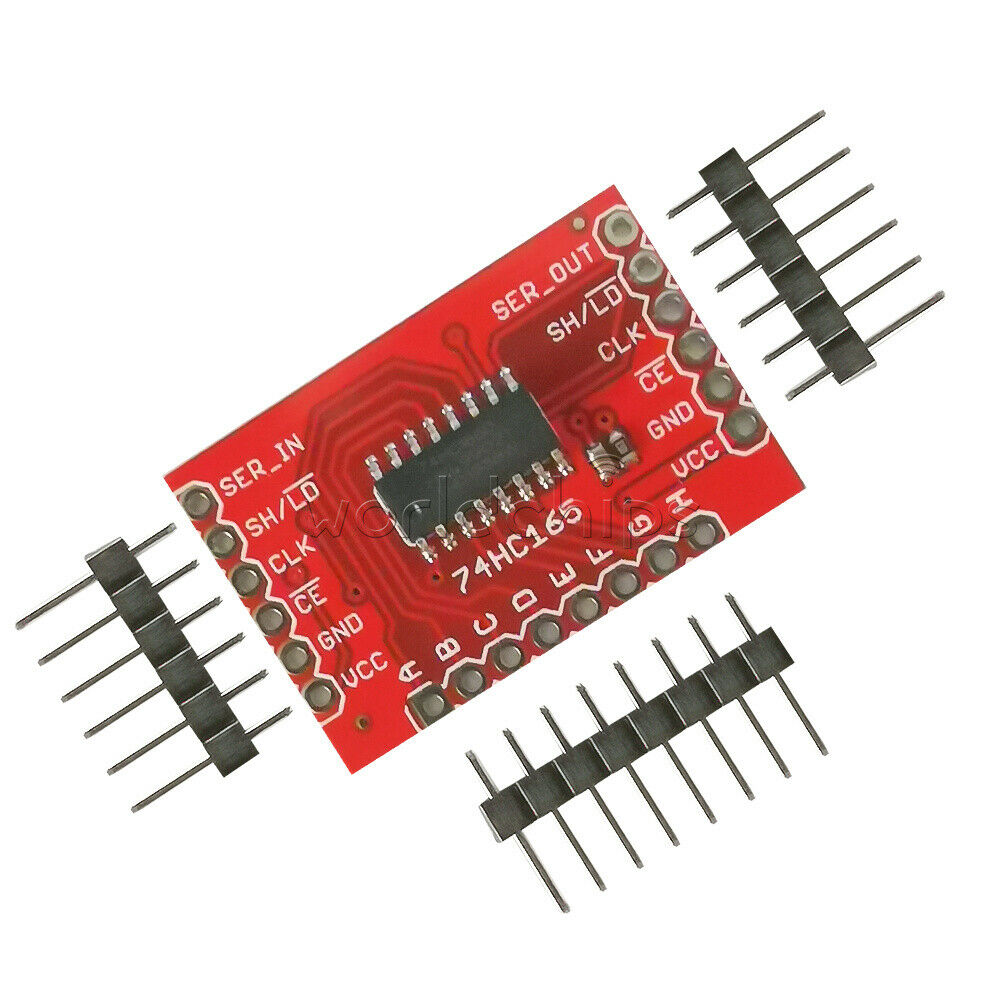 Shift-In Breakout Switch Register SN74HC165N Conversion Module Board Headform
