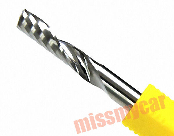10pcs 4*32mm single flute spiral CNC router bits Shank diameter 4mm [M1]