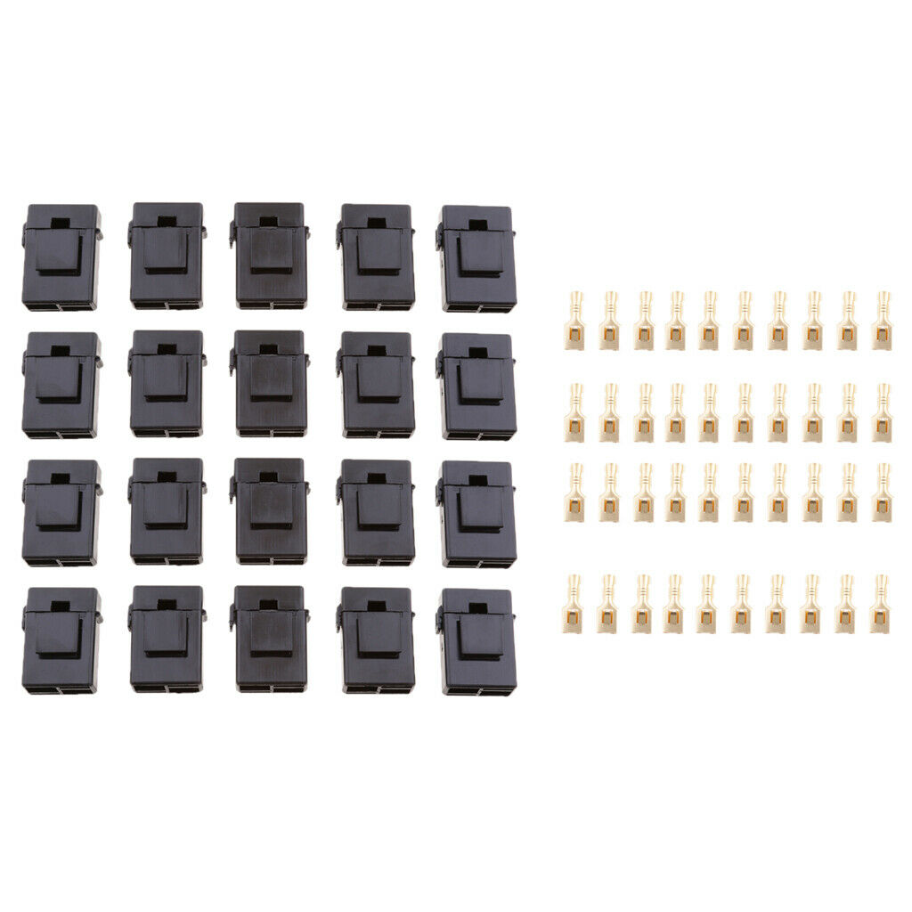 Fuse Holder Block With 20 ATC Fuse  And Terminals
