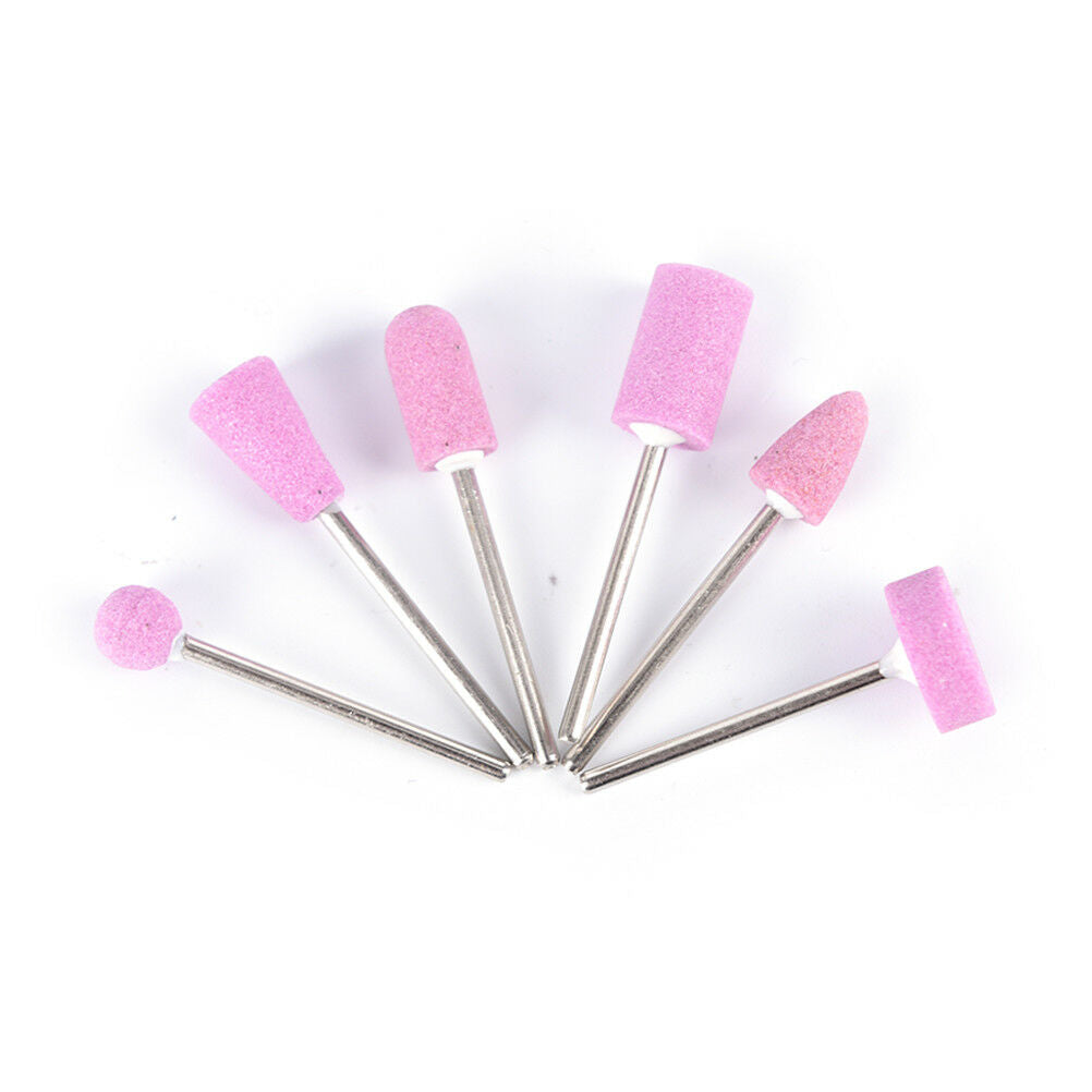 12x Nail Drill Bits Electric Manicure Head Replacement Device TLOUKBXUKF ZSF TL