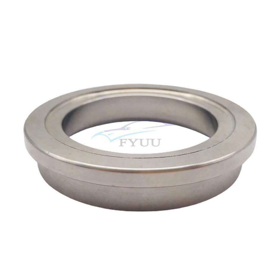 Fit For 44mm V Band Wastegate Stainless Steel 2.5-inch Welding Flange Inlet Ring