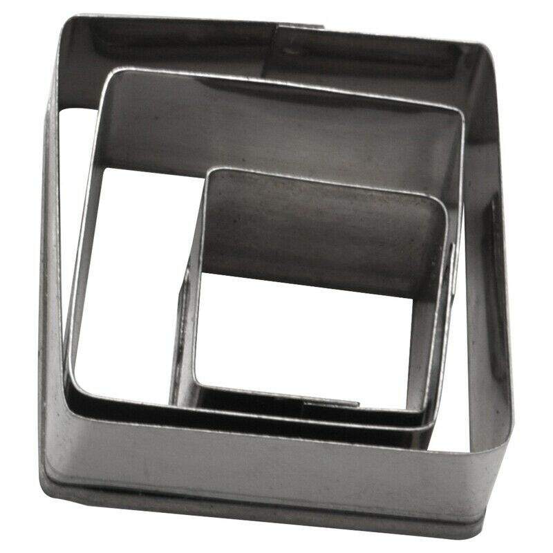 Cookie Cutter Stainless Steel 24 PCS Cookie Cake Cutters with Box DIY Mini CooJ4