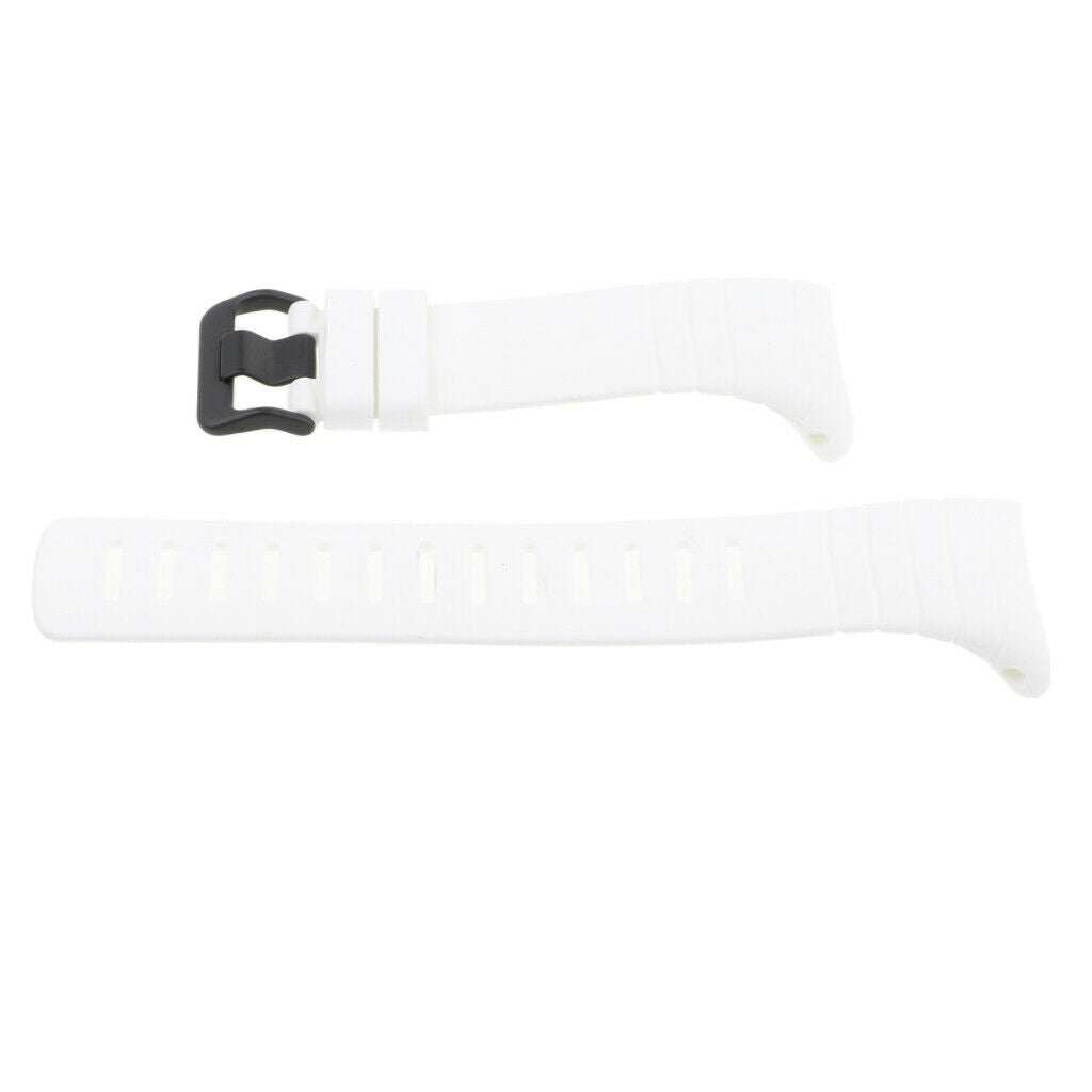 Silicone Wristband TPU Strap For Suunto Core Series Sport Watch Band white