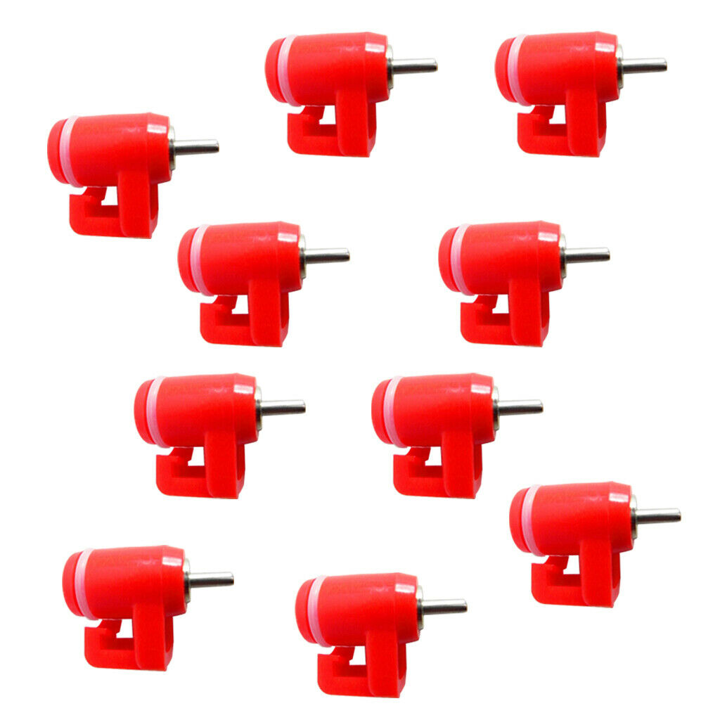 Set of 10 Poultry Chicken Nipple Ball Drinkers