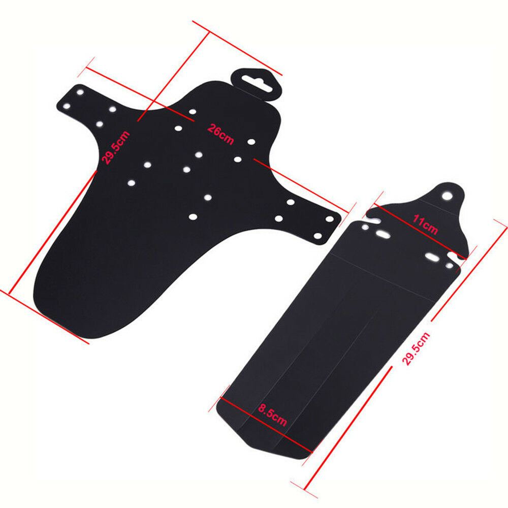 1 Set Front + Rear Cycling Mountain Bike Bicycle Fenders MTB Mud Guards Mudguard