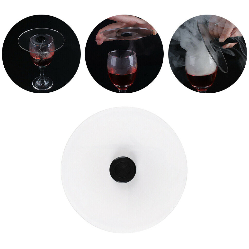 Smoking Gun Cup Cover for Wine-Cups Goblet Glasses Tumblers Mugs Bowls