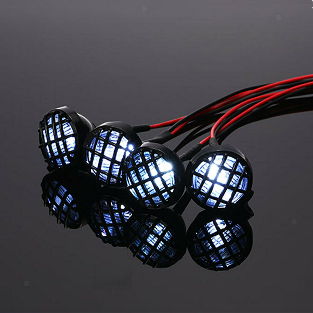 1/10 Roof Led Light 22mm Lanpshade For RC Crawlers Axial  Redcat Black