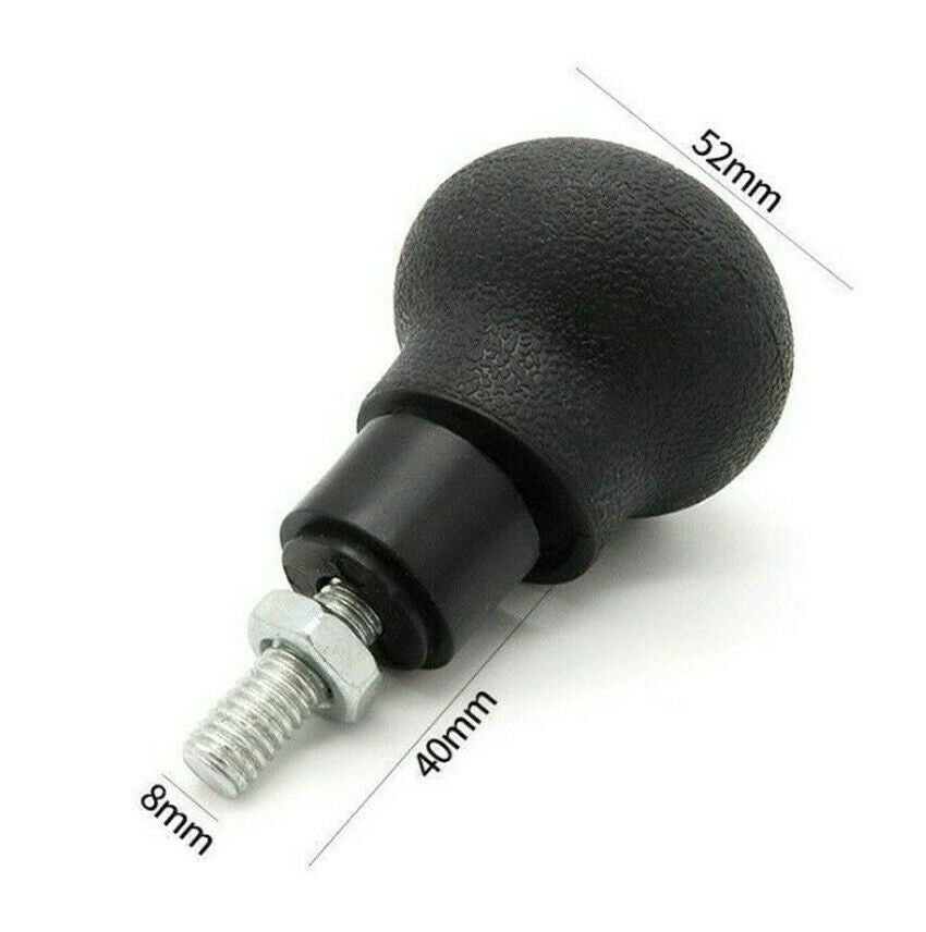 1x Steering wheel Spinner Knob Turning Aid Ball Tractor Forklift Tool 8mm Screw