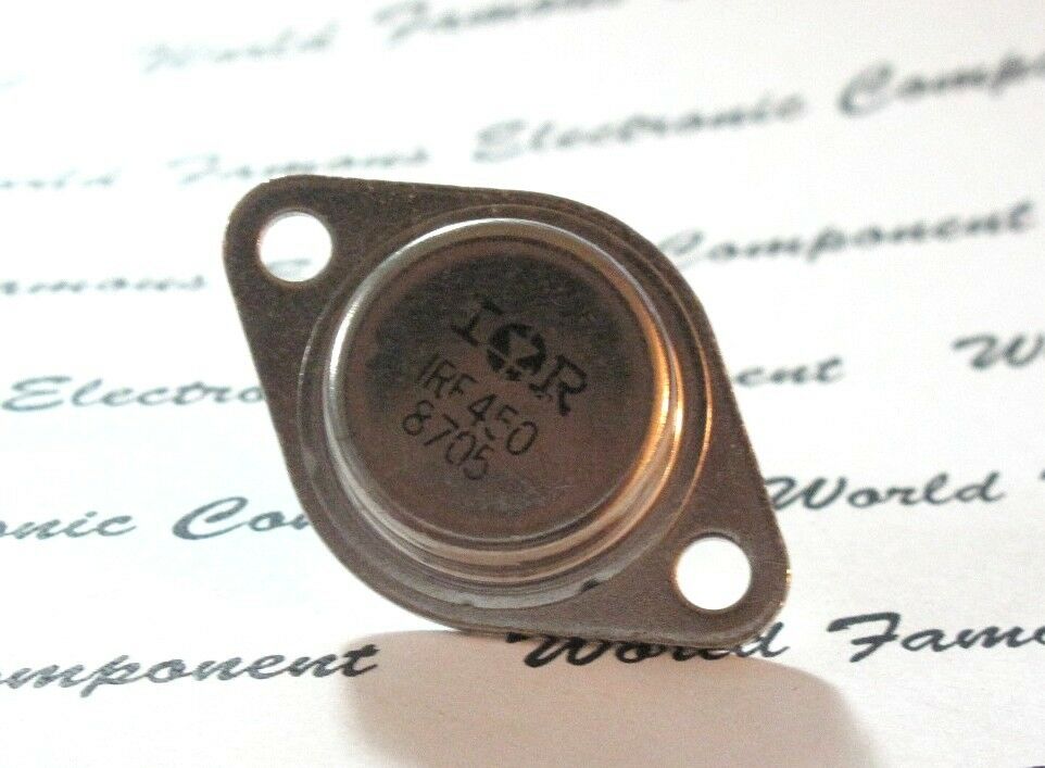 1pcs- IR IRF450 TO-3 N-CHANNEL POWER MOSFET Transistor