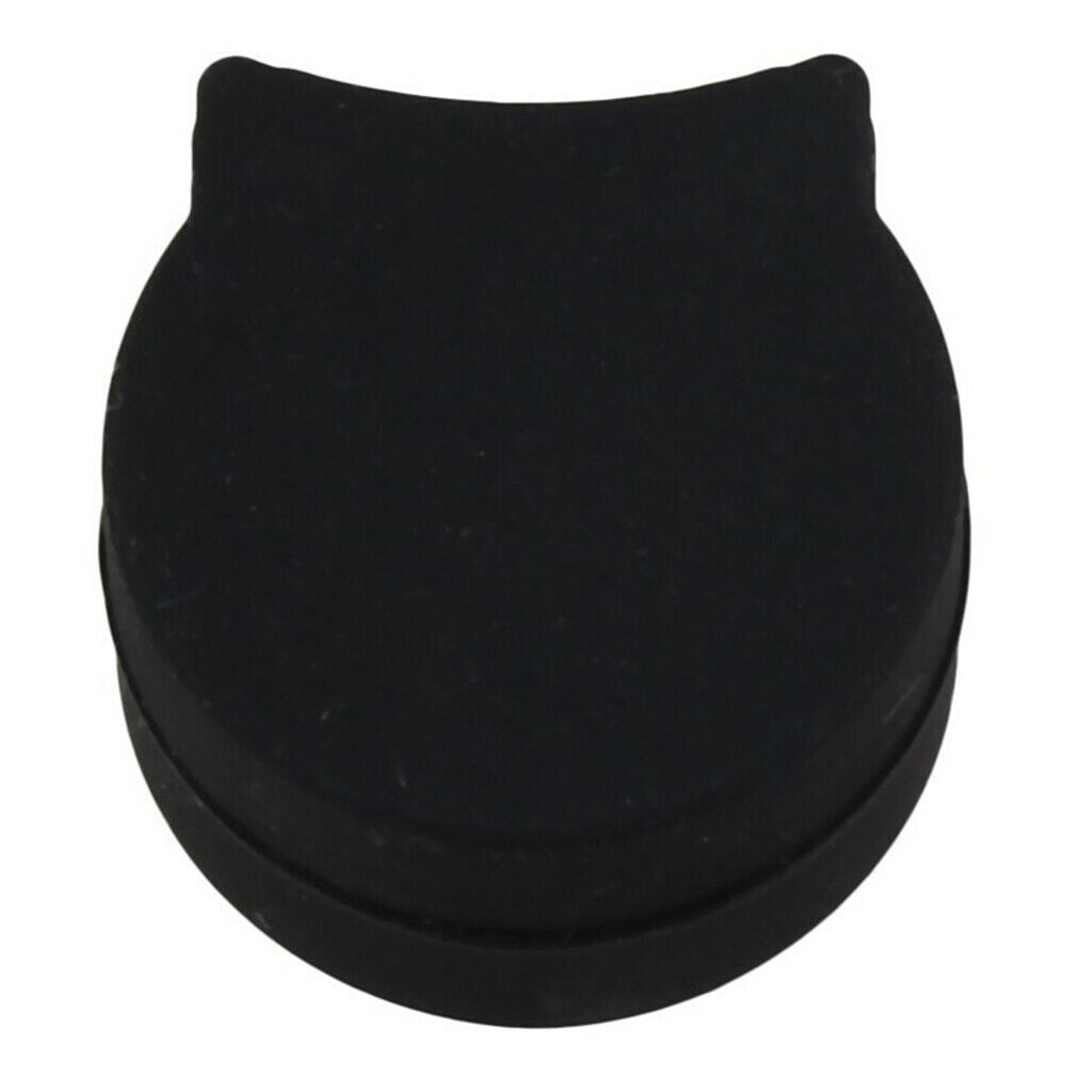 Black 10mm/0.39'' Rubber Thumb Rest Cushion Pad Protector for Clarinet Oboe