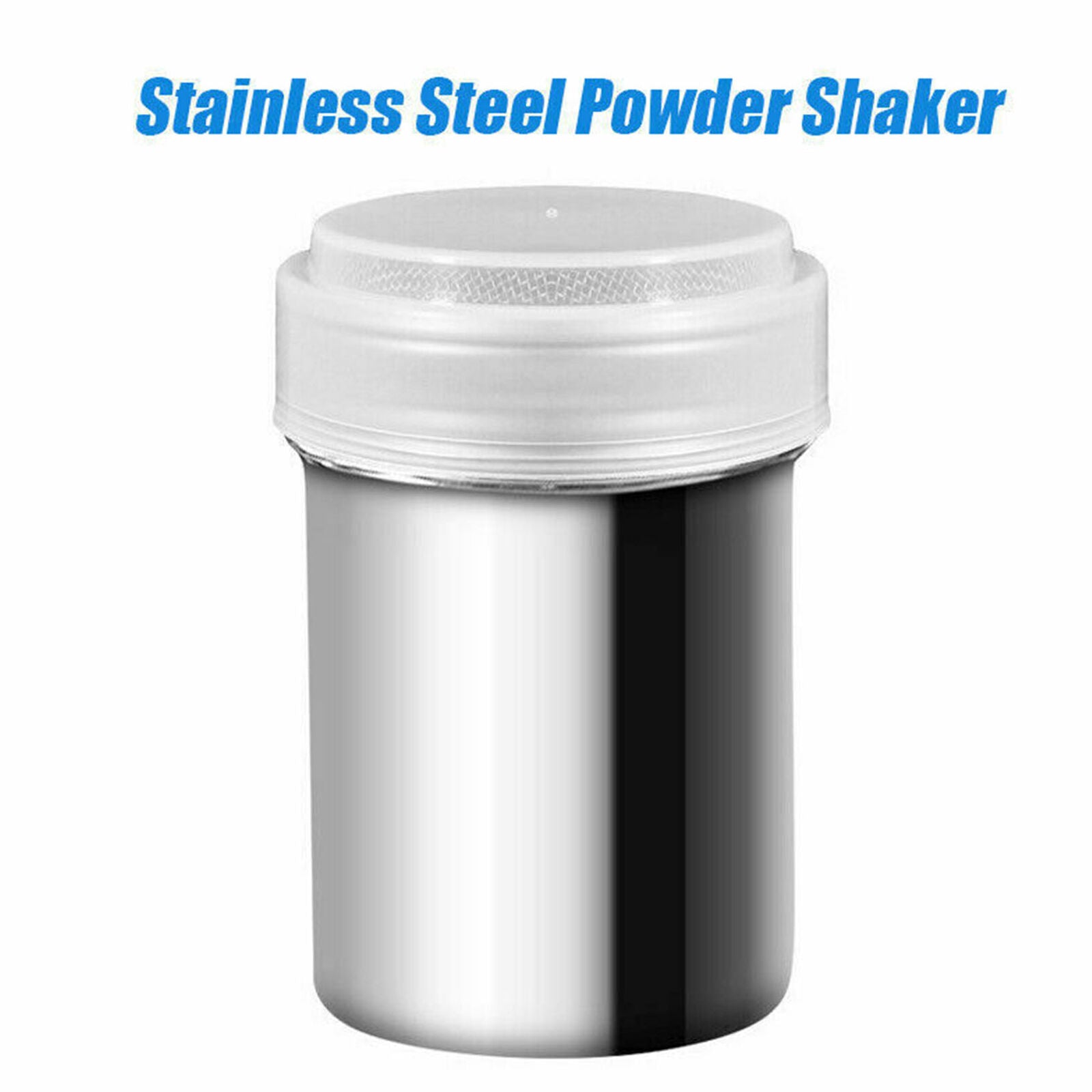 Stainless Steel Chocolate Shaker Powder Sprinkler Flour Coffee Cocoa Sifter