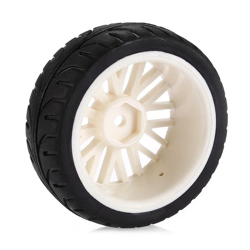 2x Tires Tyre &Wheel for 1:10 RC HPI HSP Hobao Savage XS TM Flux MT ZDRacing
