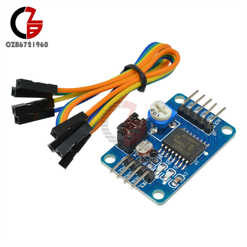 10PCS PCF8591 AD/DA Converter Module Analog to Digital to Analog Conversion New