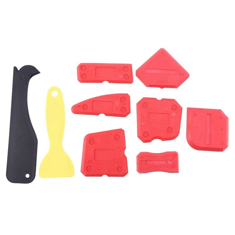9 Pieces Silicone Sealant Finishing Tools Smoothing Caulking Tool Kit for KitcI8