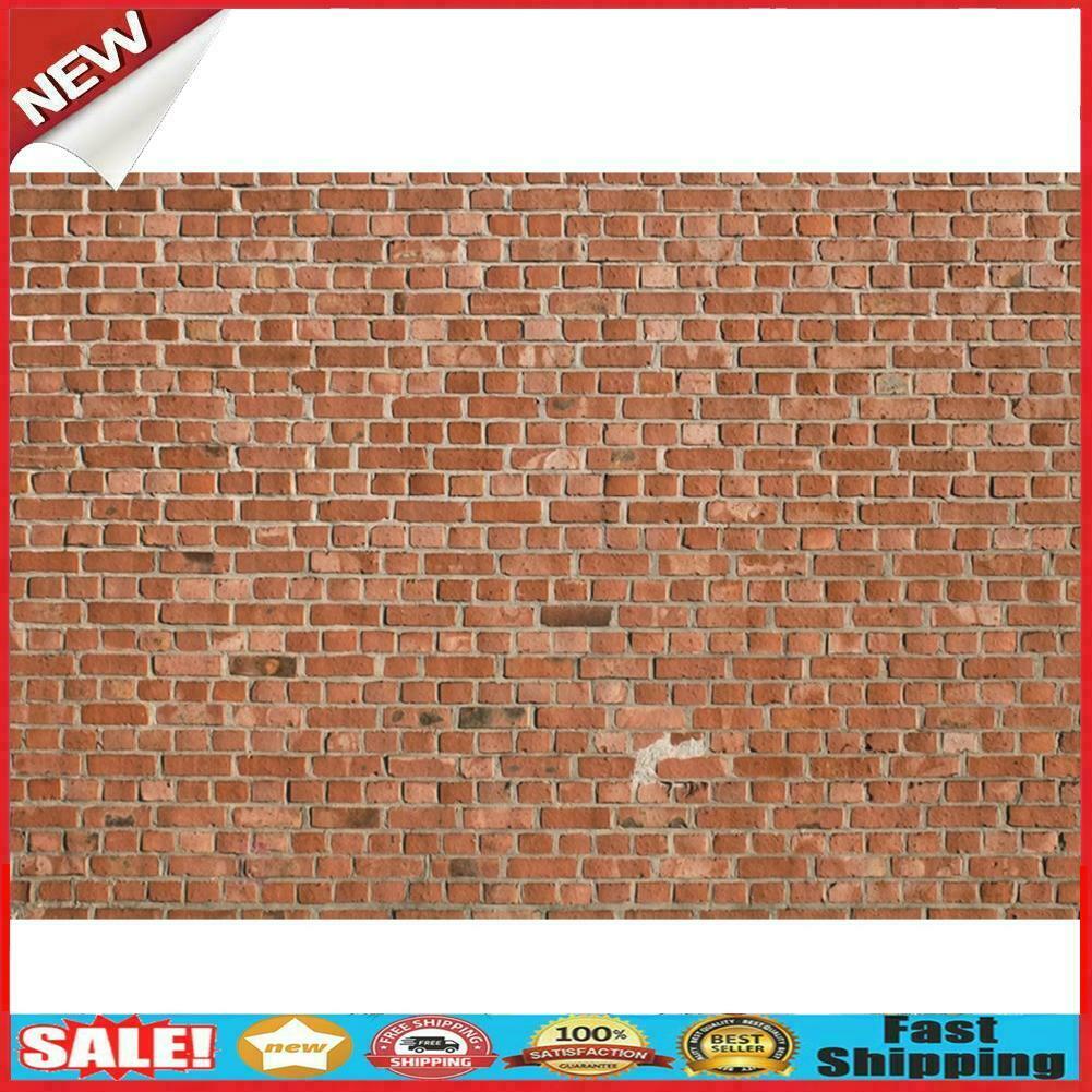 Rustic Red Brick Background Cloth Decoration Photography Props Backdrop  @