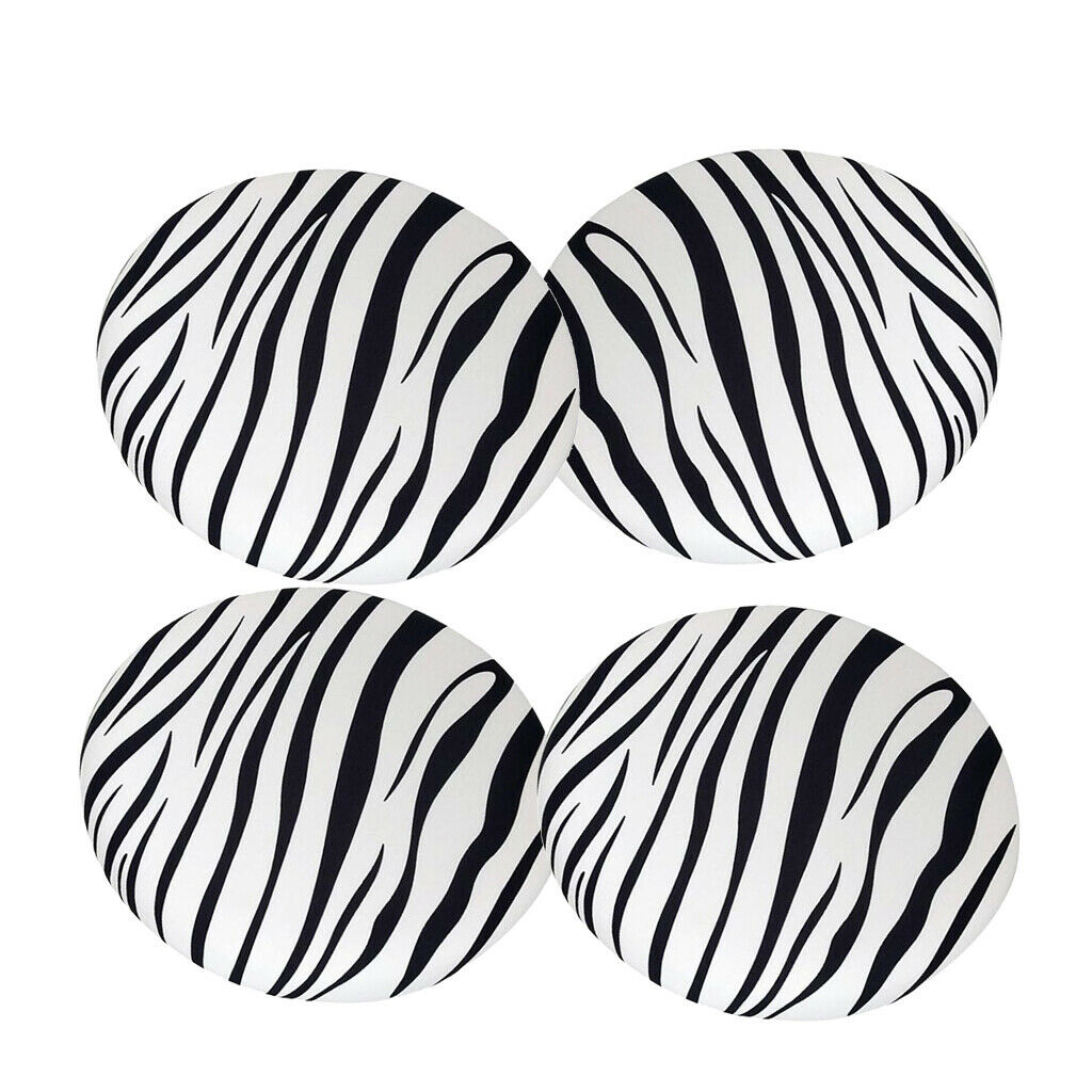4xFashionable Bar Stool Cover Round Lift Chair Seat Sleeve Salon Style_12
