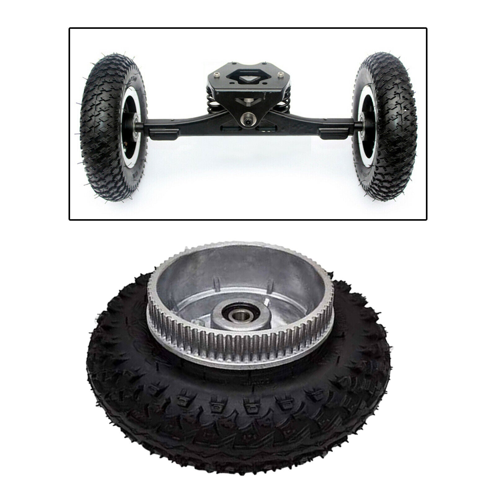 Electric Skateboard Parts Wheel Tire and Inner Tube 200x50mm Longboard