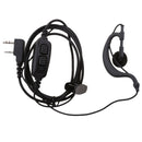 Dual PTT Headset Earphone with Mic for Walkie Talkie Baofeng UV82 UV82L