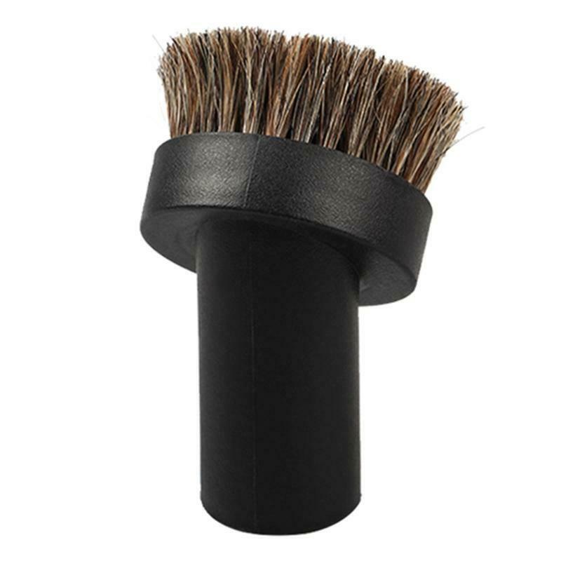 Vacuum Attachment Adapter, Vacuum Hose Adapter Hose Connector with Round Brush