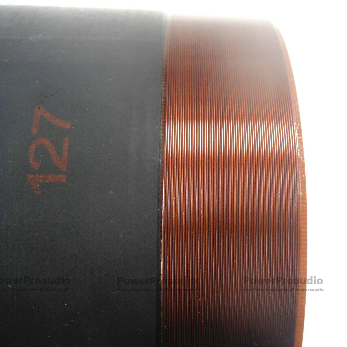 2pcs 127mm Voice coil Copper wire 8 Ohm For Loudspeaker Repair Tweeter In / out