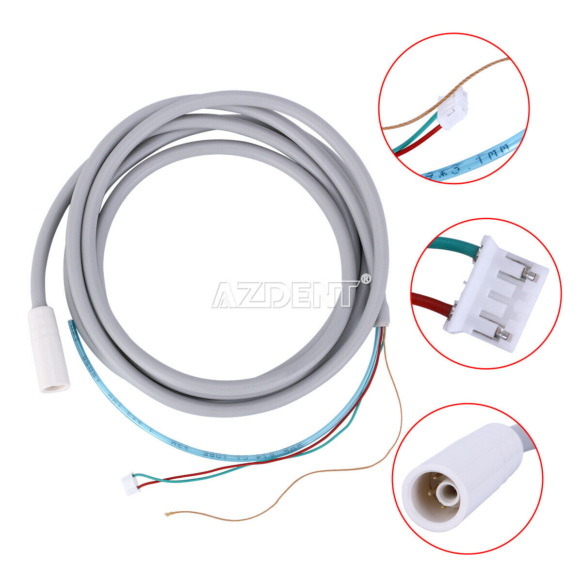 5PC Dental Cable Tube Tubing Hose fit EMS Woodpecker Ultrasonic Scaler Handpiece