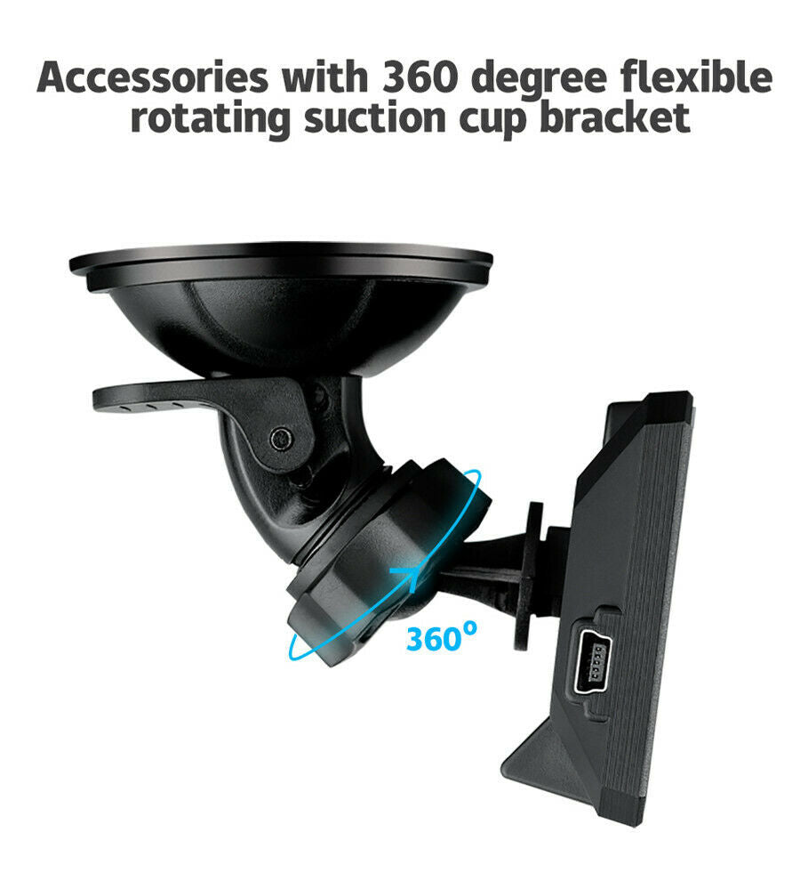 P16 OBD2 Digital 3.9'' HUD Head-up Display Rotatable Suction Cup Bracket Style