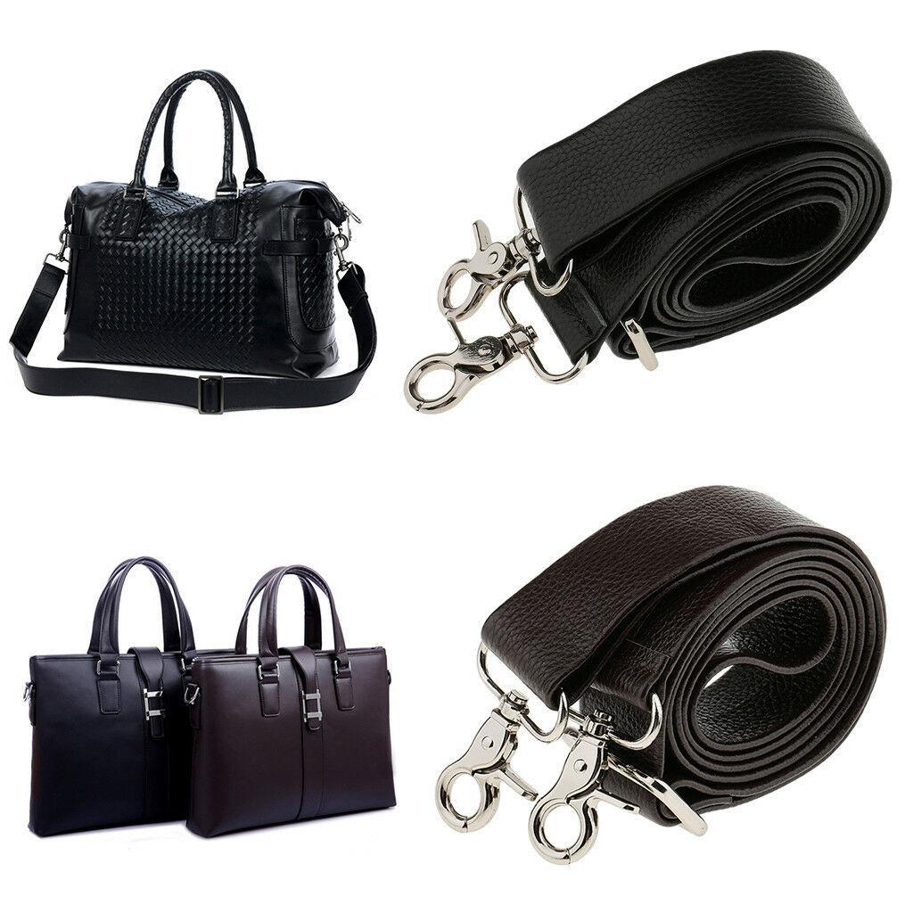 Mens Bag Accessories Leather Replacement Strap Shoulder Bag Belt DIY