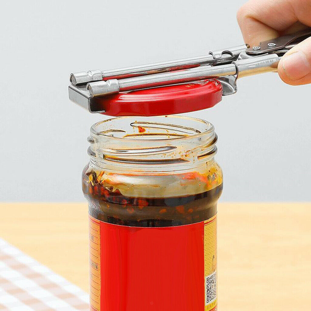 Jar Opener Cover Remover Bottle Gripper Stainless Steel Jar Lid Opener Home