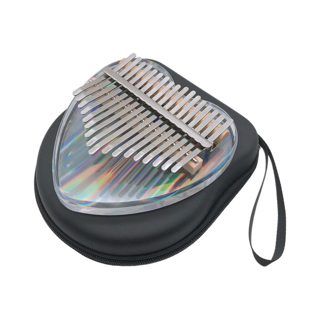 Portable Small Metal Key Kalimba 17 Key Finger Thumb Piano Mbira Tuning Hammer