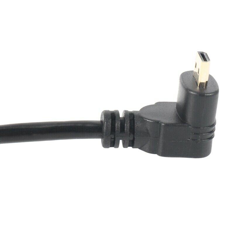 30cm Micro-MI Right Angle Male to MI Male (90 Degrees) - Supports 4k (Type B) X6