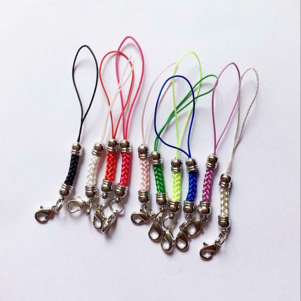 20pcs Colorful Phone Strap Lariat Lanyard Cord w/ Lobster Clasps