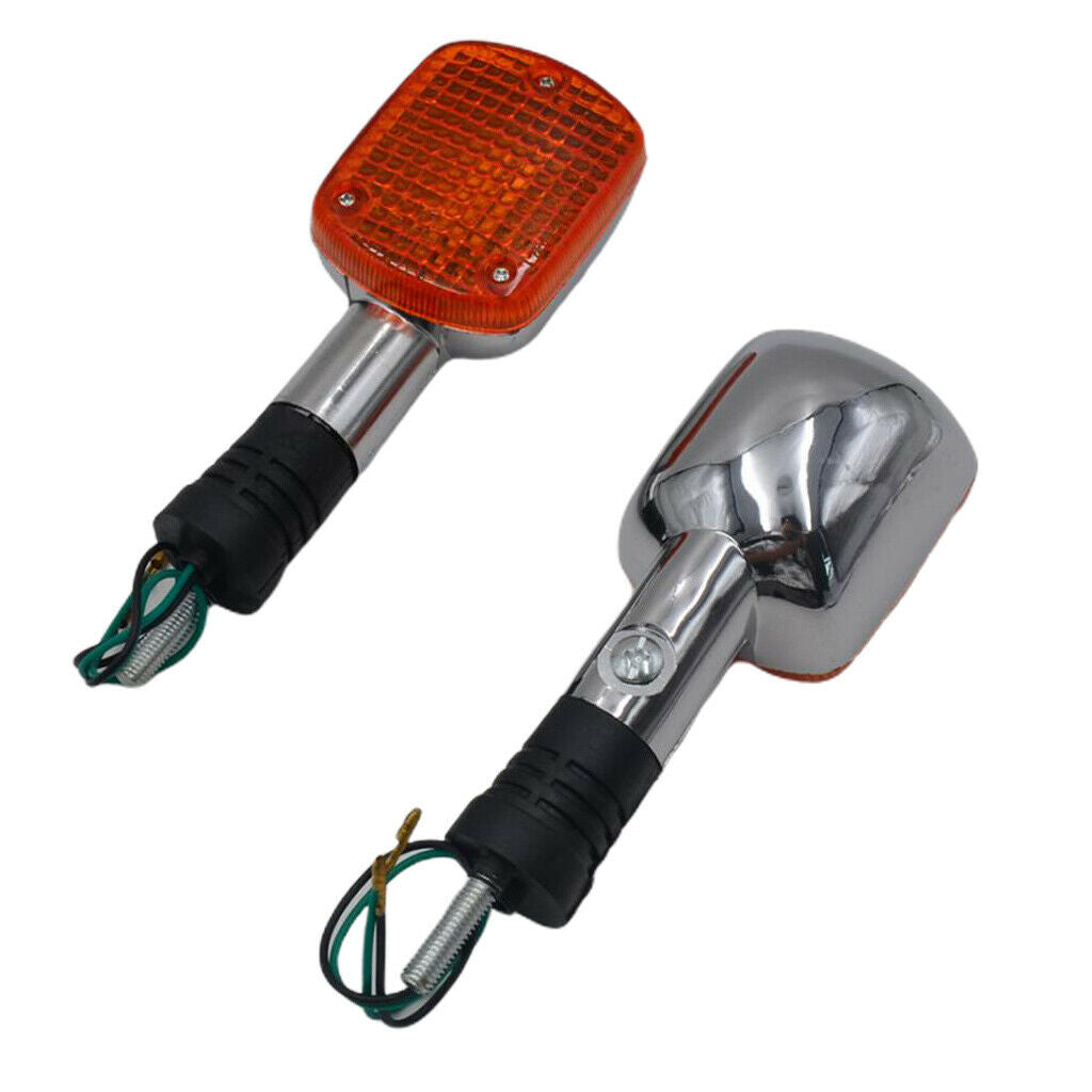 2x Motorbike Turn Signals Blinker Light Indicator For STEED VLX400 VLX600