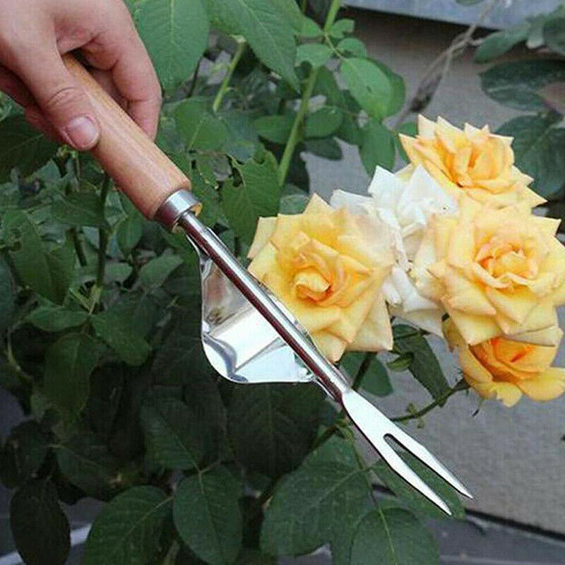 1PC Garden Weeder Tool Lawn Sturdy Digging Puller Hand Weeding EffectiveY1