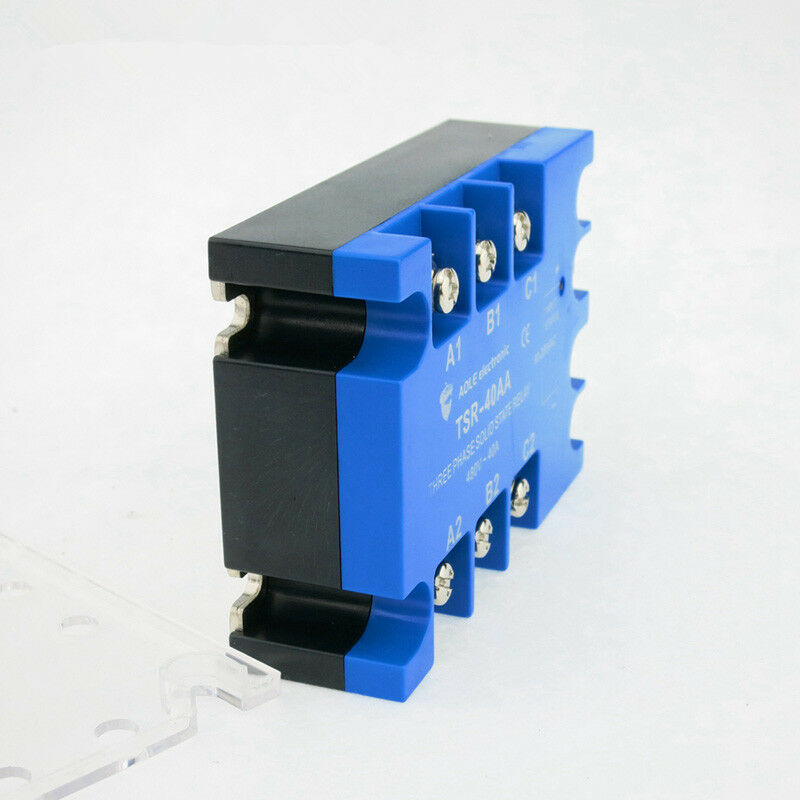 1PCS Three Phase Solid Sate Relay 40A AC-AC Bolts Fixed 80-280VAC To 480VAC