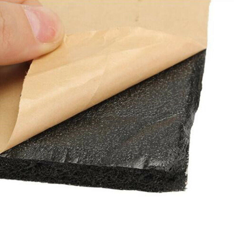 12pcs 5mm Firewall Sound Deadener Heat Insulation Deadening Material Mat 50x30cm