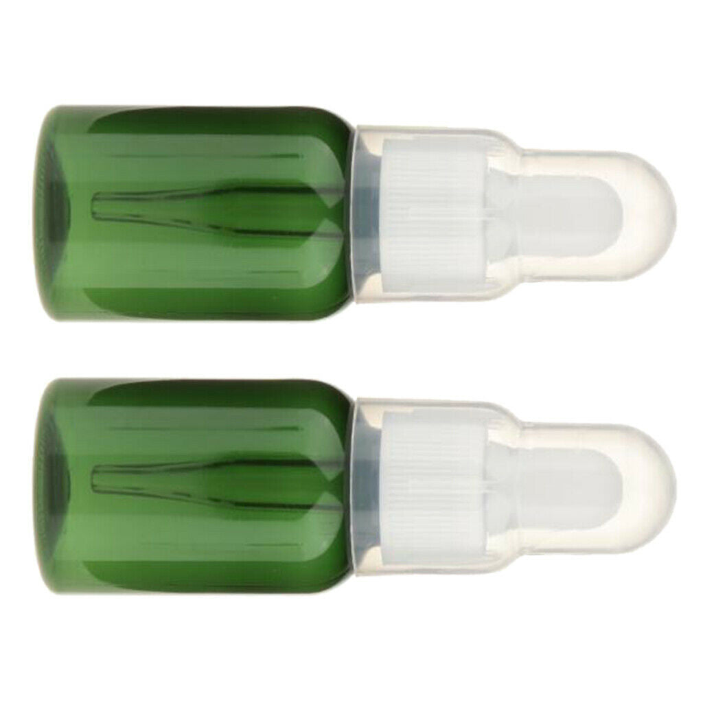 2x 2pcs 35ml Travel Refillable Dropper Bottles Container