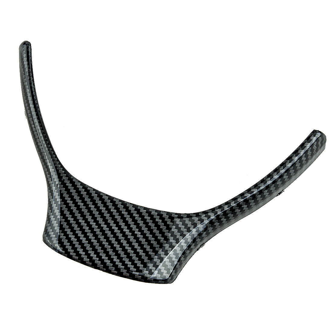Carbon Fiber Style Inner Steering Wheel Lower Trim Cover Fit For BMW 5 7 Series