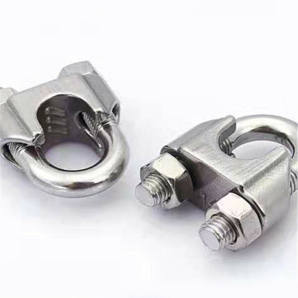 20mm Wire Rope Clip Cable Clamp Saddle Clips U Bolt Fastener | HEAVY DUTY