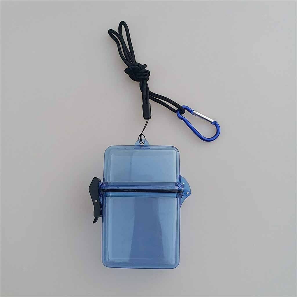 2 lot Yellow+Blue Scuba Storage Box for Camping Boating Kayaking Fishing