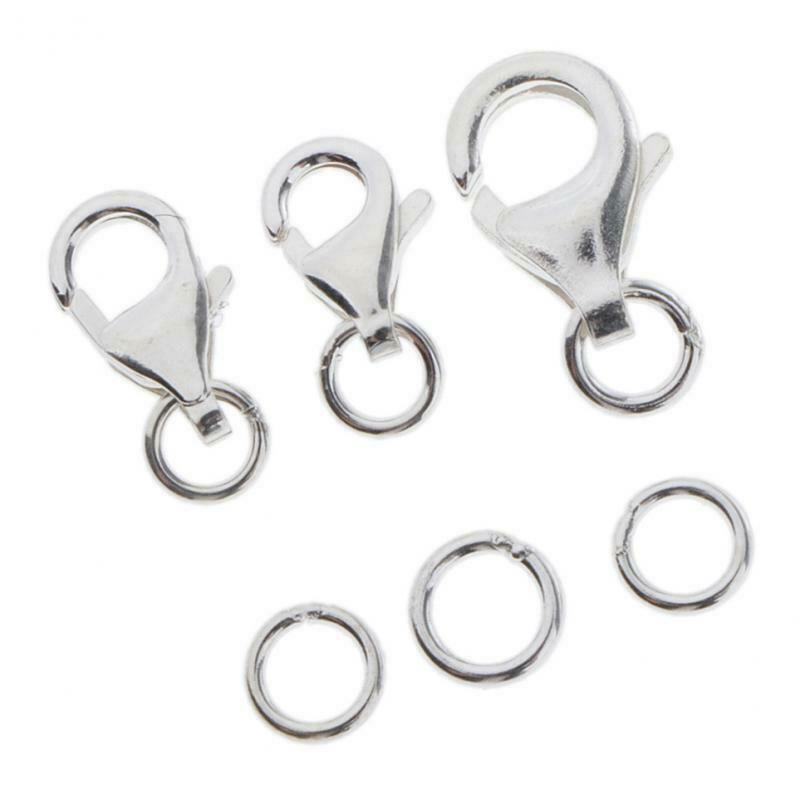 3 Sets Portable Snap Hook Metal Keychain Bag Lanyard for