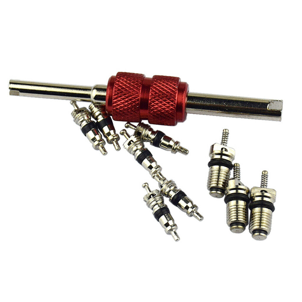 Air Conditioning Valve Cores Remover Tool A/C System Repair Kit