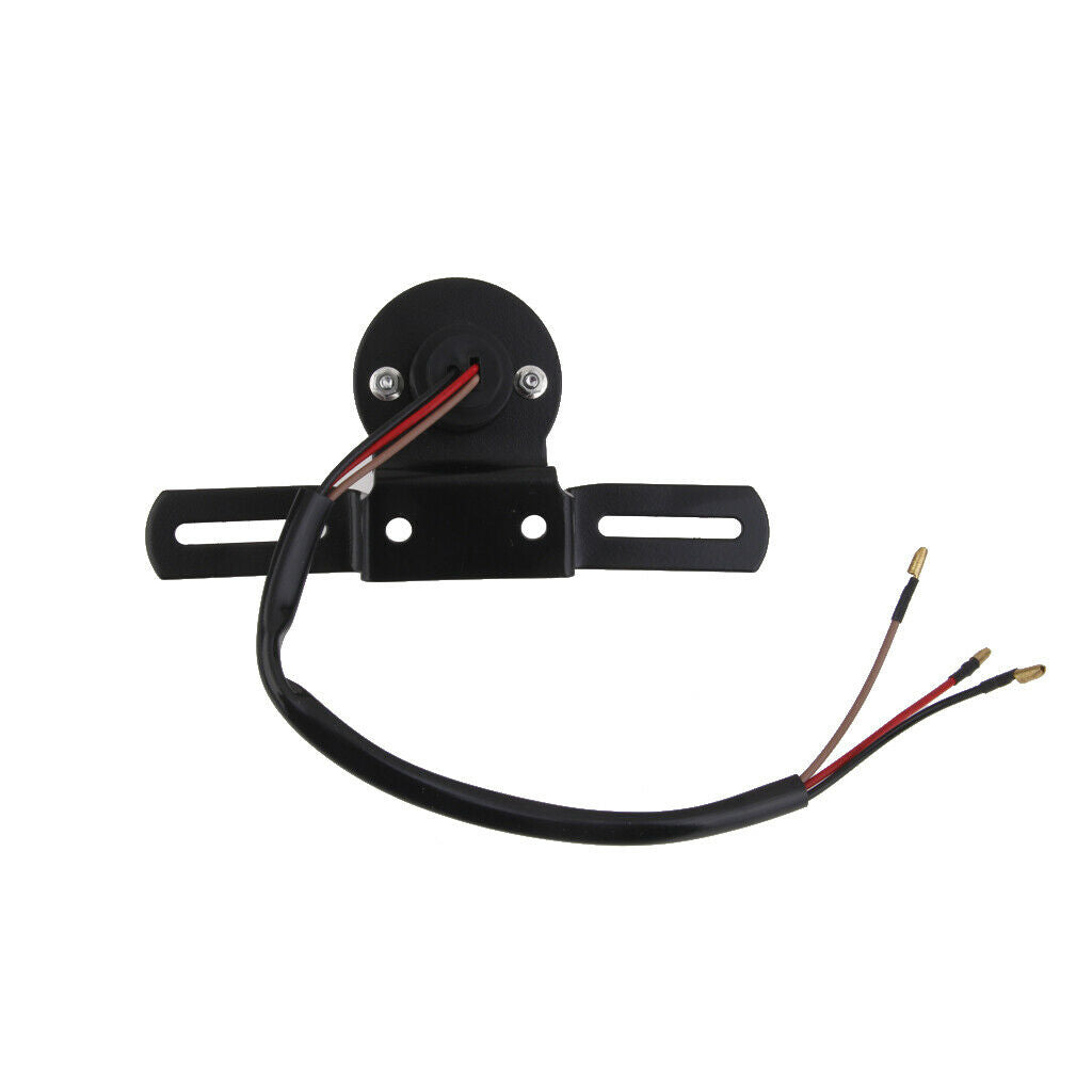 Motorbike Rear Tail Brake Stop Light Lamp For  Cafe Racer Chopper, Red