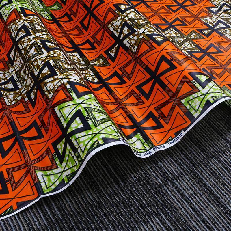 1 Yard National Style Cotton Calico Plain Weave Cloth Fabric Clothing Sewing DIY