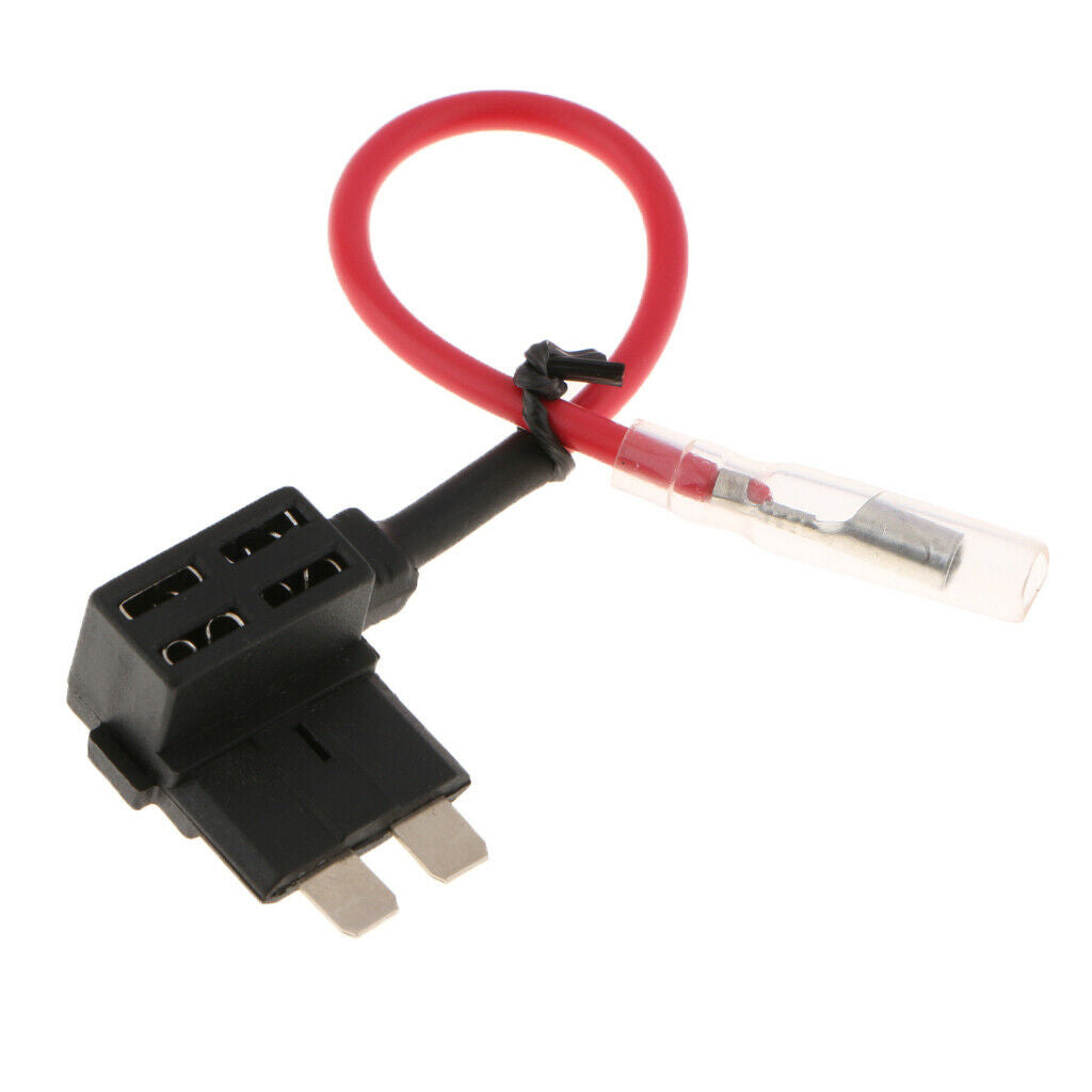 3 Size Fuse Tap Fuse Holder Add A Circuit Low-Profile Car Truck 170x25x10mm