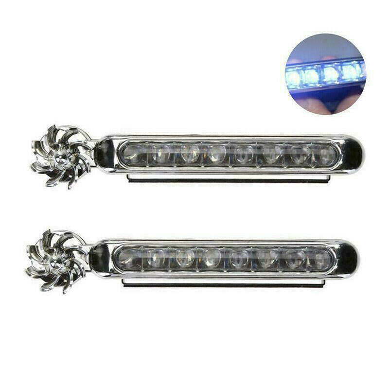 2x Wind Power 8 LED Car Daytime Running Light Fog Light Car DRL Driving L.l8