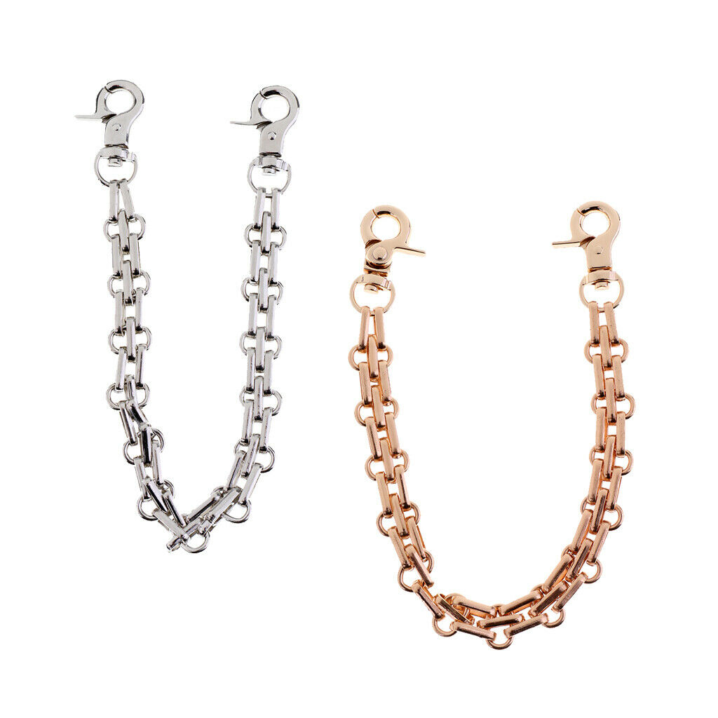 Prettyia 2pcs Replacement Chain Shoulder Bag Strap Handbag Belt Purse Handle