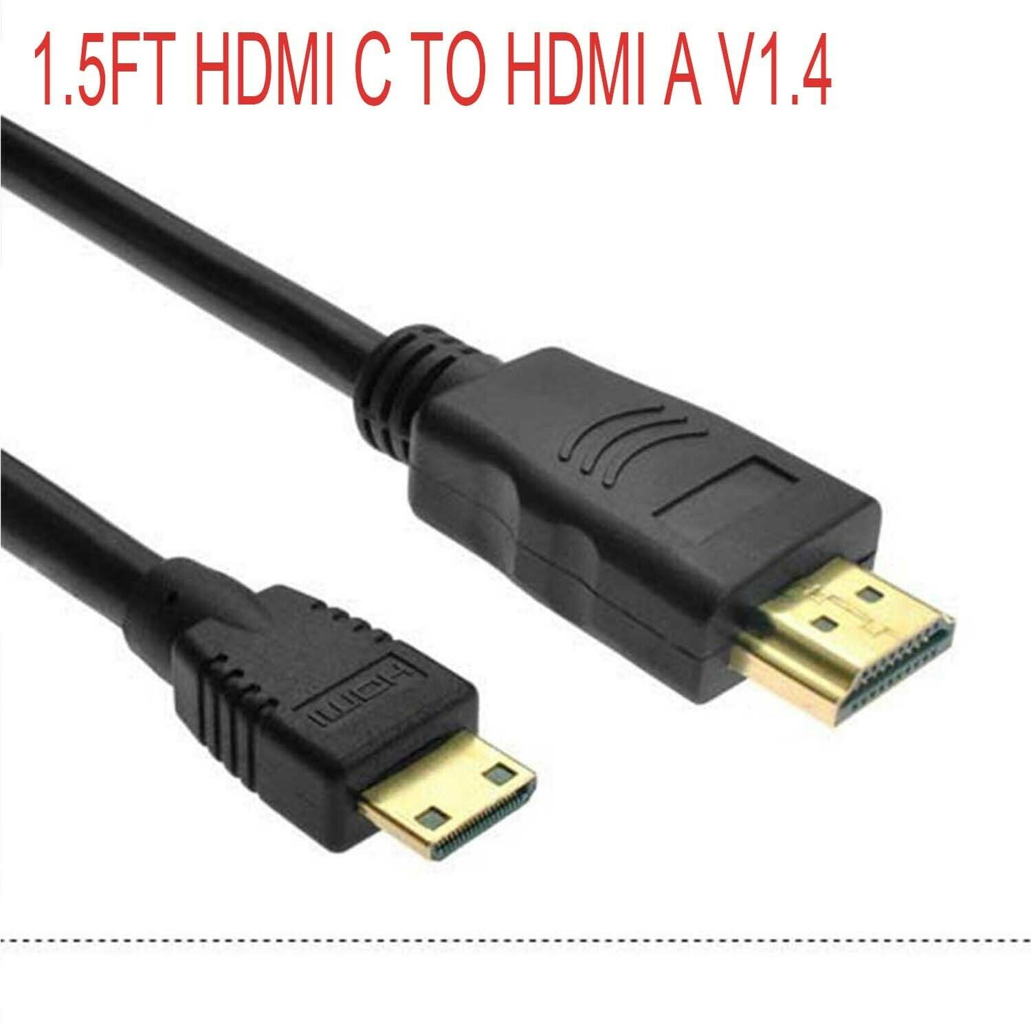 HDMI male to Mini HDMI Video Cable  for Nikon camera D7000 D600 D800E D3300 D3S