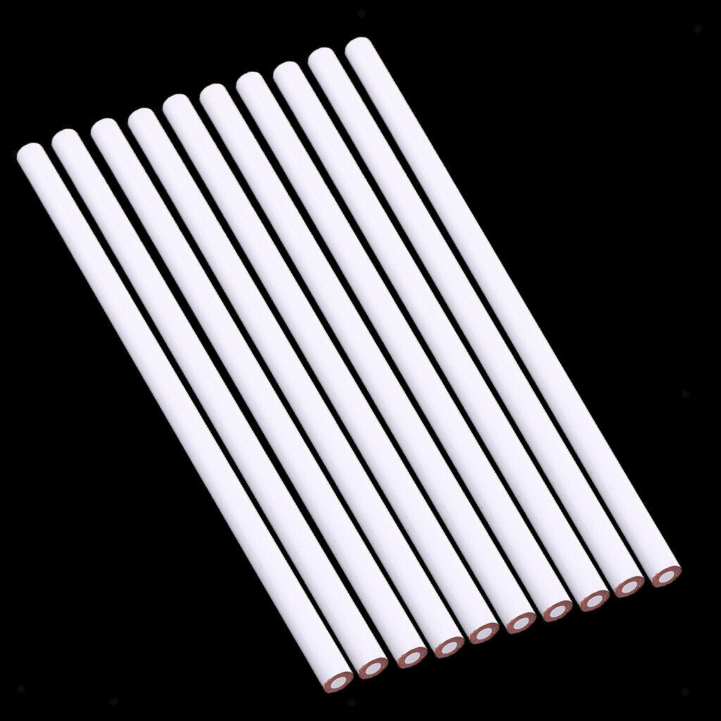 40 Pieces Fabric Tailor Sewing Marker Erasable Dressmaker Pencil  White Craft