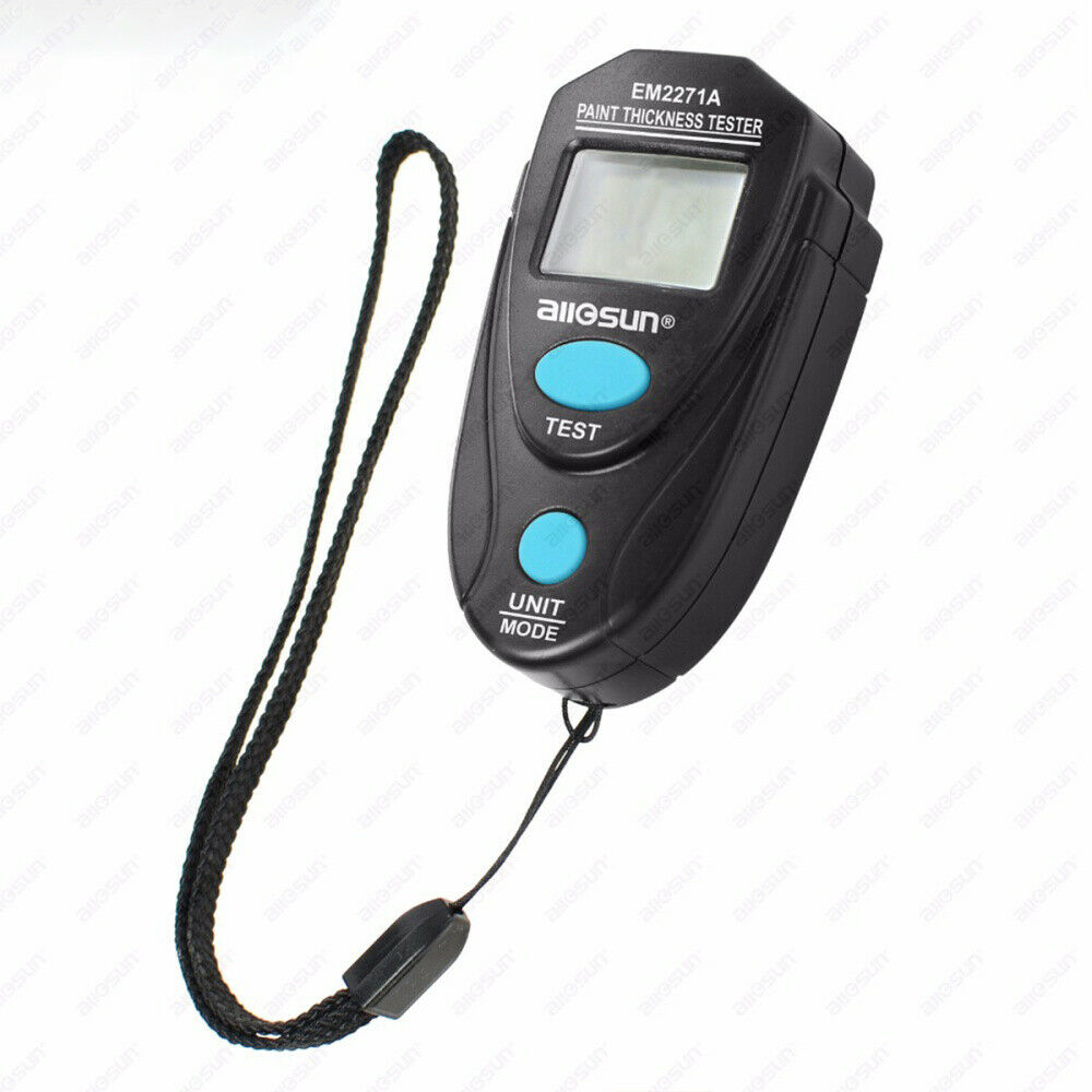 1pc LCD Digital Car Paint Coating Thickness Probe Tester Gauge Meter Measuring