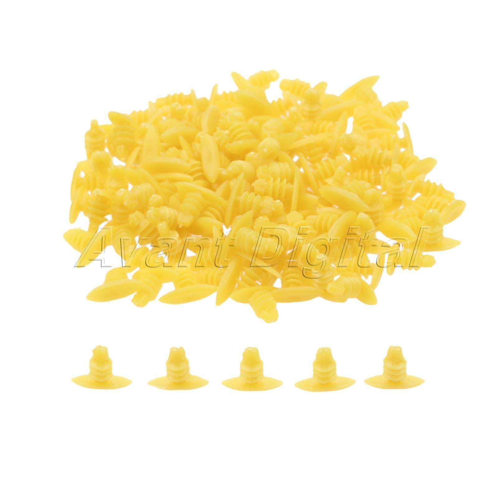 200PCS Replacement Screws Auto Fasteners Plastic Rivets Clip for Mazda Universal